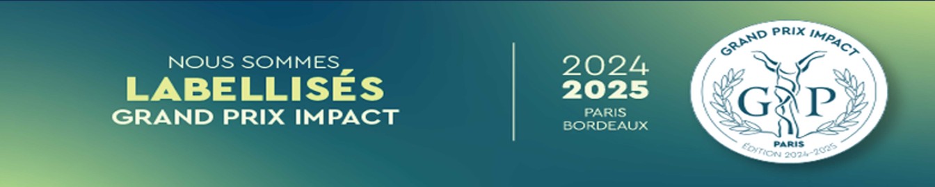 Labellisé Grand Prix Impact 2024-2025